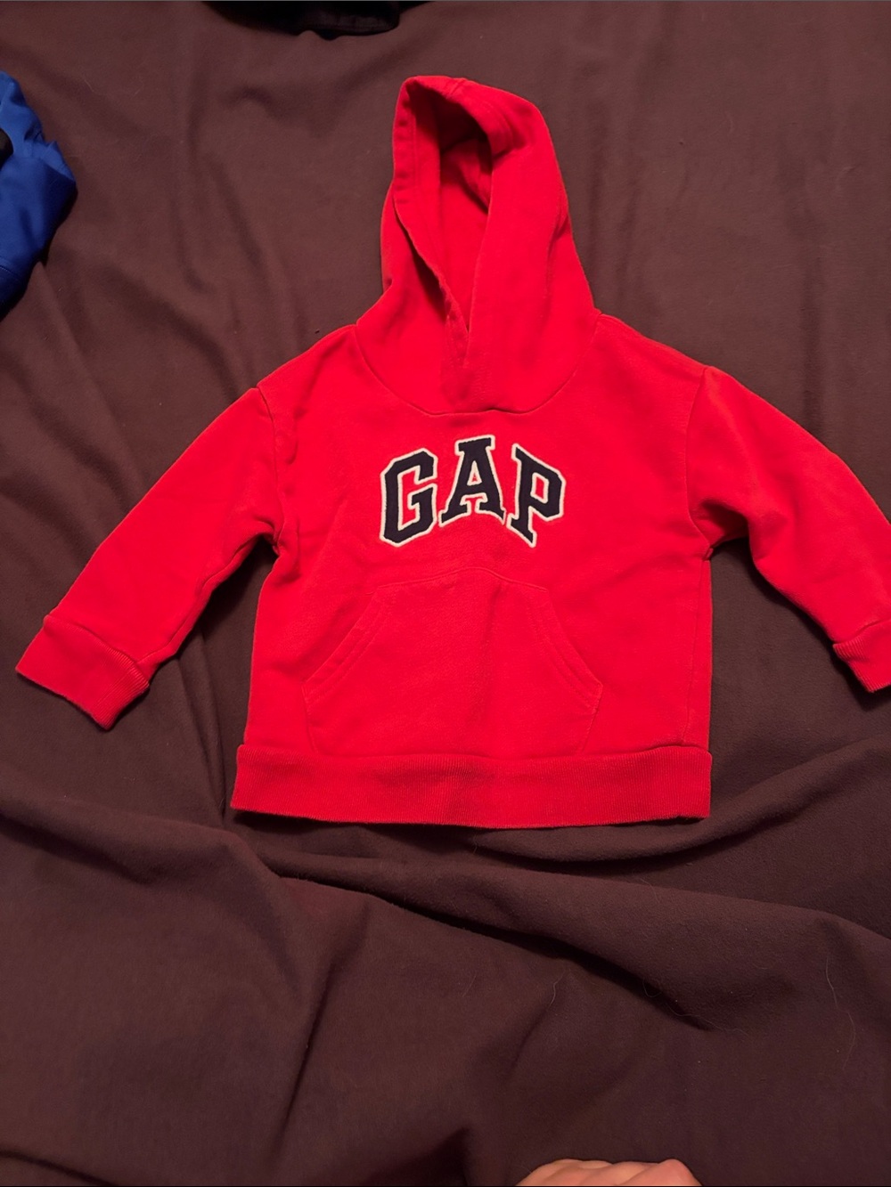 GAP Infant Red Logo Hoodie - Kids' Pullover Sweatshirt